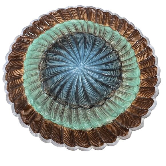 NWT John Derian for Target Feathers Round Serving Platter – 13" Stoneware - Picture 1 of 7